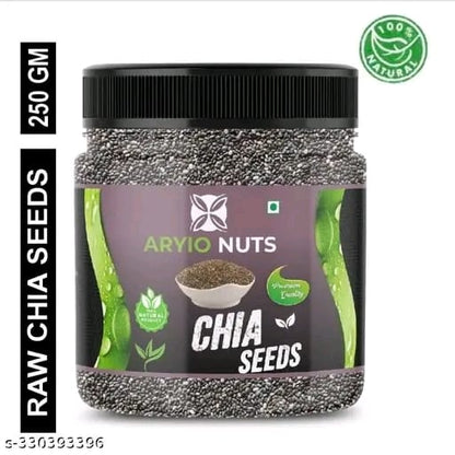 Premium Raw Chia Seeds (250g) – 100% Natural & Nutrient-Rich Superfood